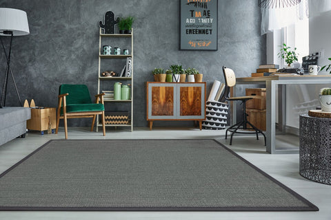 Dekowe Mara S2 Sisalteppich Anthrazit