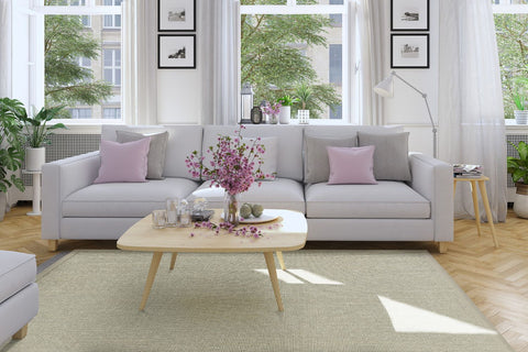 Dekowe Mara S2 Sisalteppich Beige mix