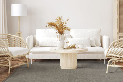 Dekowe Mara S2 Sisalteppich Grau mix