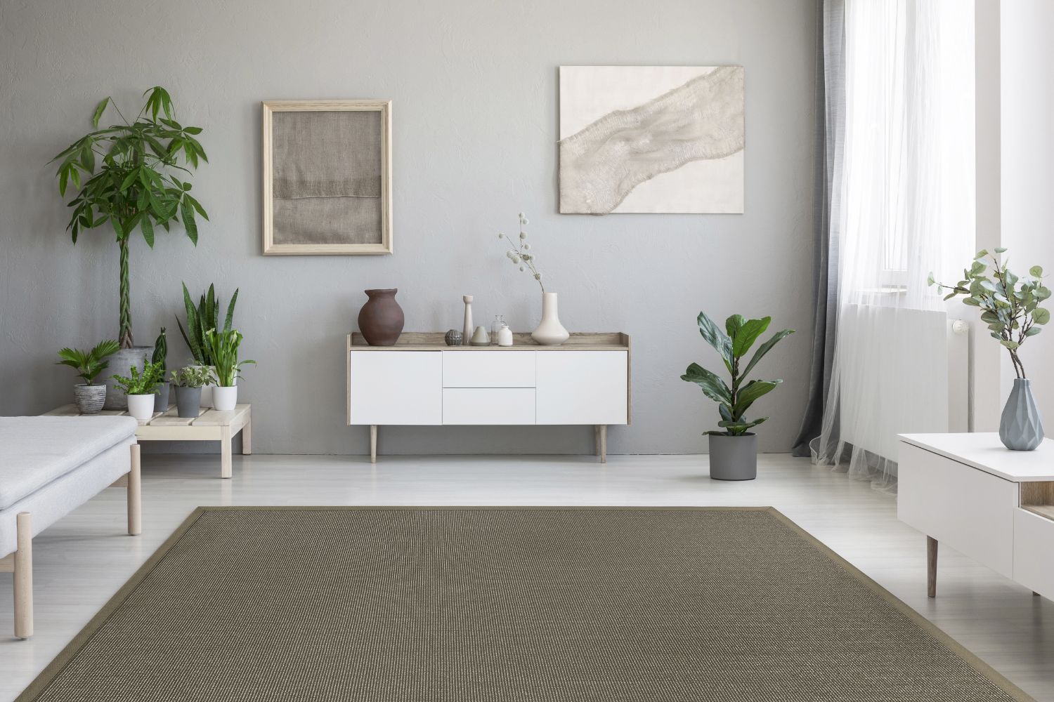 Dekowe Mara S2 Sisalteppich Platinum