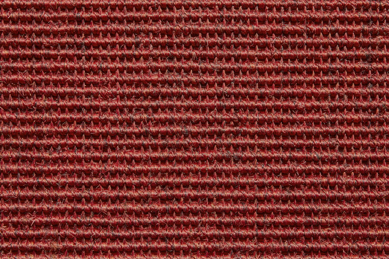 Dekowe Mara S2 Sisalteppich Rot-Meliert