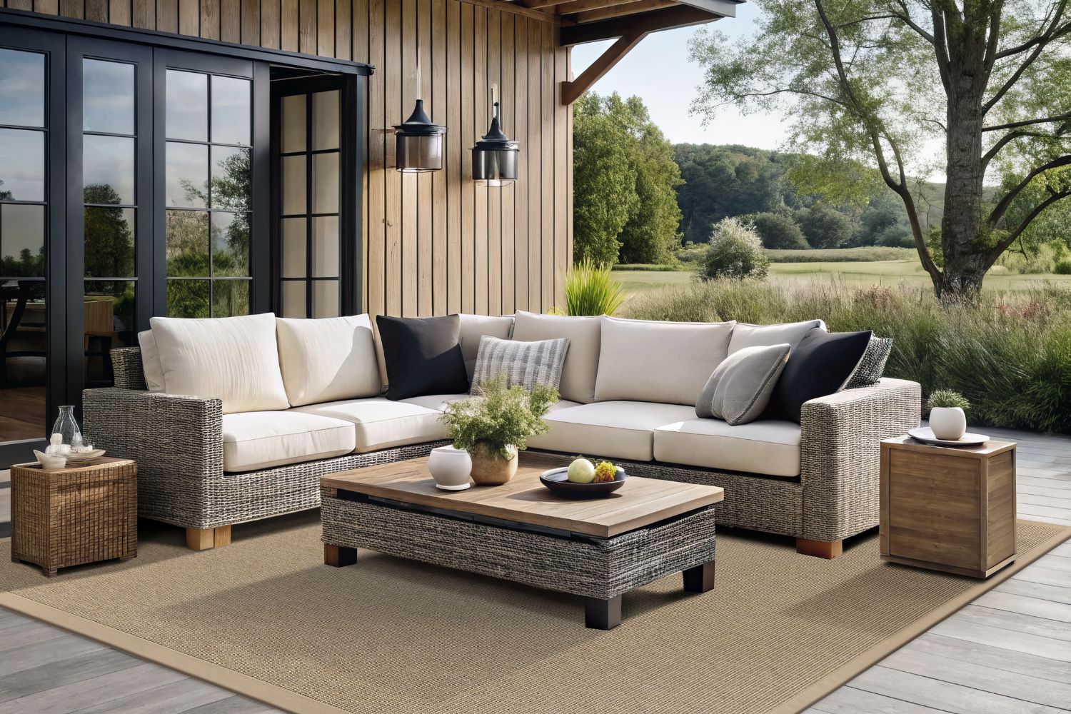 Dekowe Naturino Basic S2 In- & Outdoorteppich Natur 001 Duo