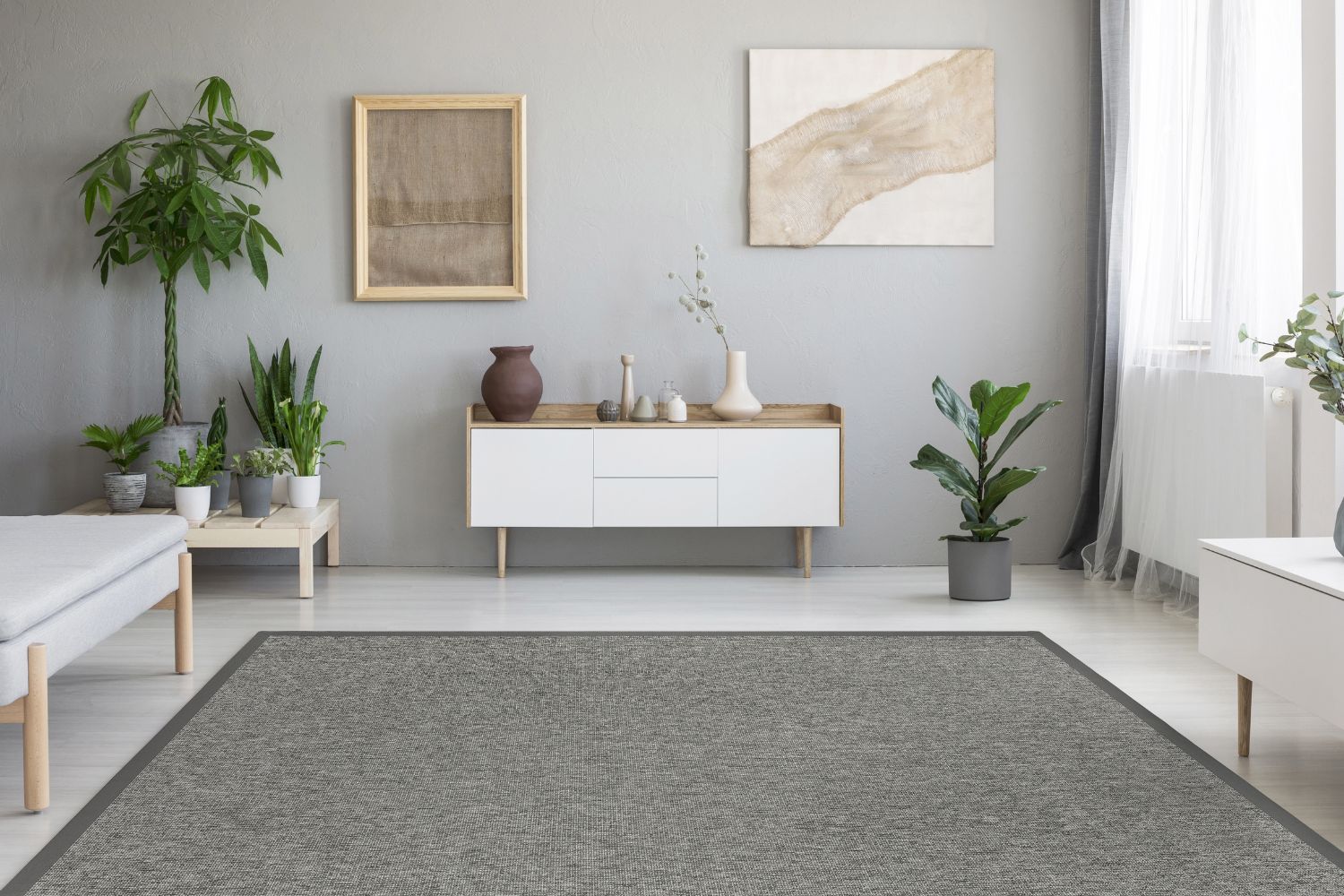 Dekowe Naturino Basic S2 In- & Outdoorteppich Platin 003 Boucle