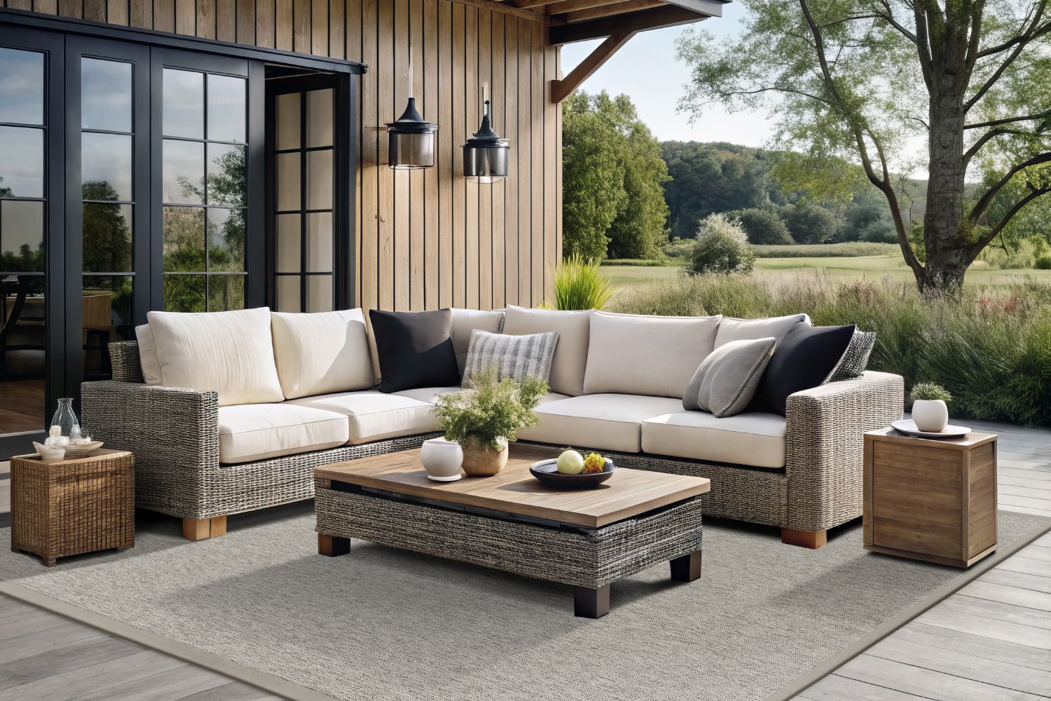 Dekowe Naturino Basic S2 In- & Outdoorteppich Silber 003 Boucle