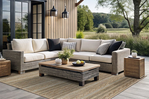 Dekowe Naturino Joy S1 In- & Outdoorteppich Barbados natur