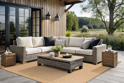 Dekowe Naturino Rips S2 In- & Outdoorteppich 001 Natur