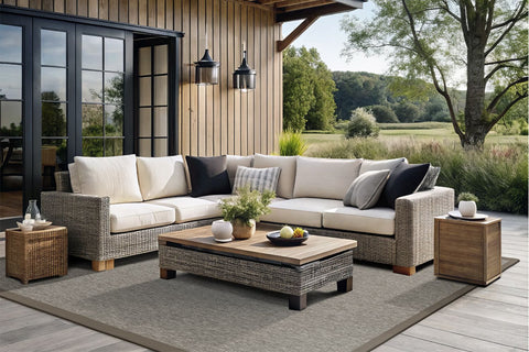 Dekowe Naturino Rips S2 In- & Outdoorteppich 004 Grau