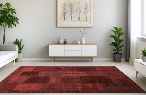 Dekowe Pablo Designteppich 45 Rot