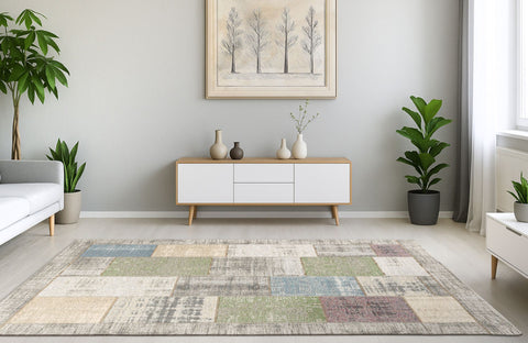 Dekowe Pablo Designteppich 92 Pastell