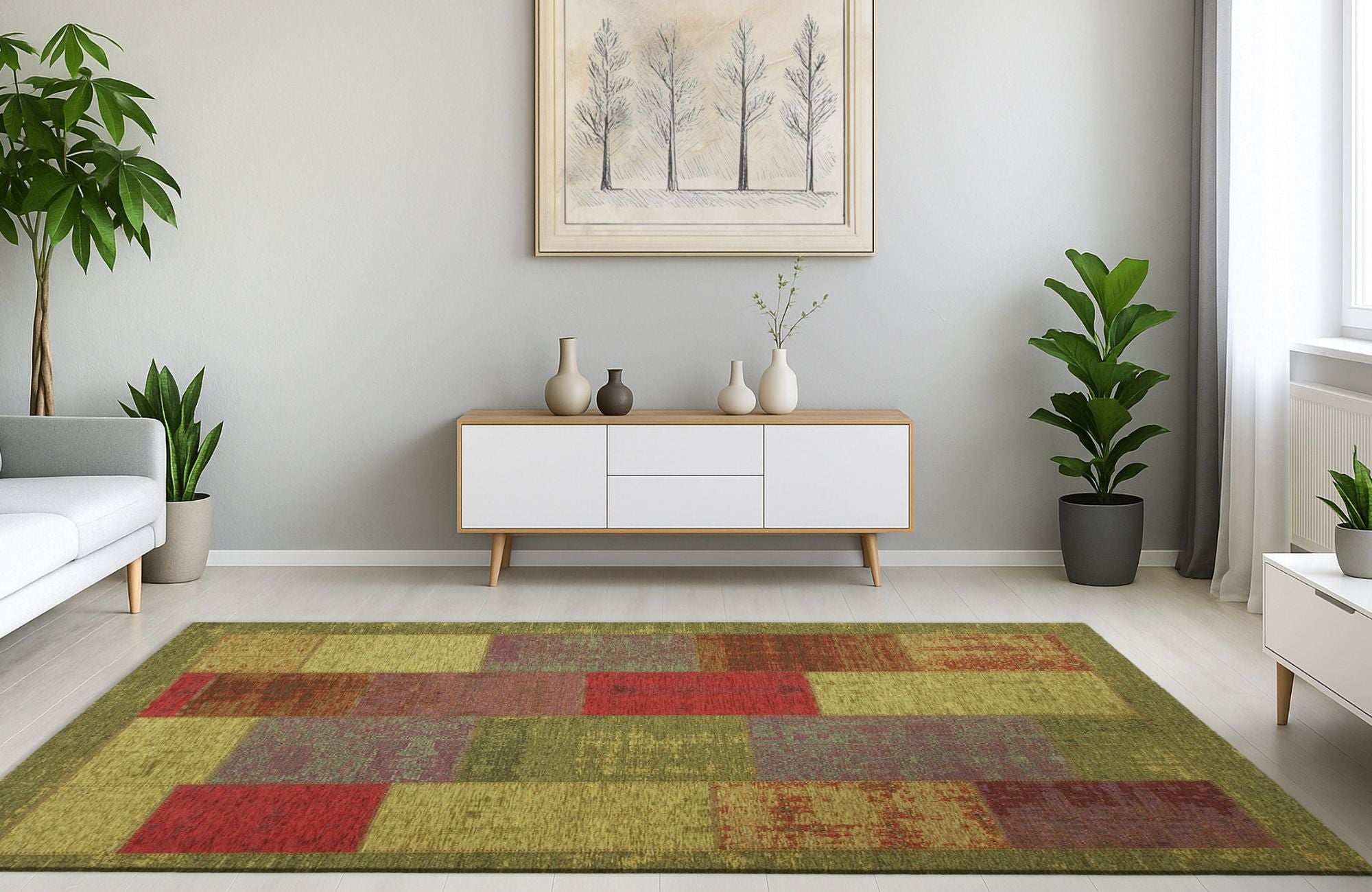 Dekowe Pablo Designteppich 98 Multi