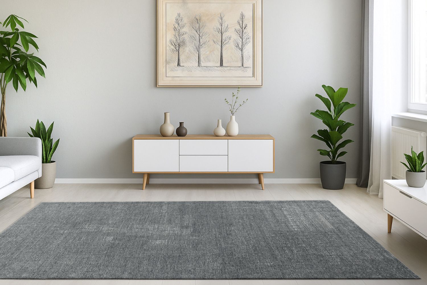 Dekowe Salamanca Teppich grau