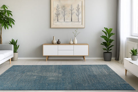 Dekowe Salamanca Teppich hellblau