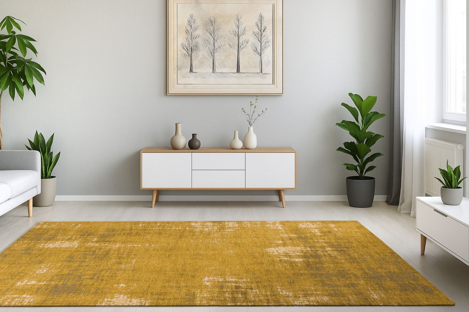 Dekowe Saragoza Teppich gold