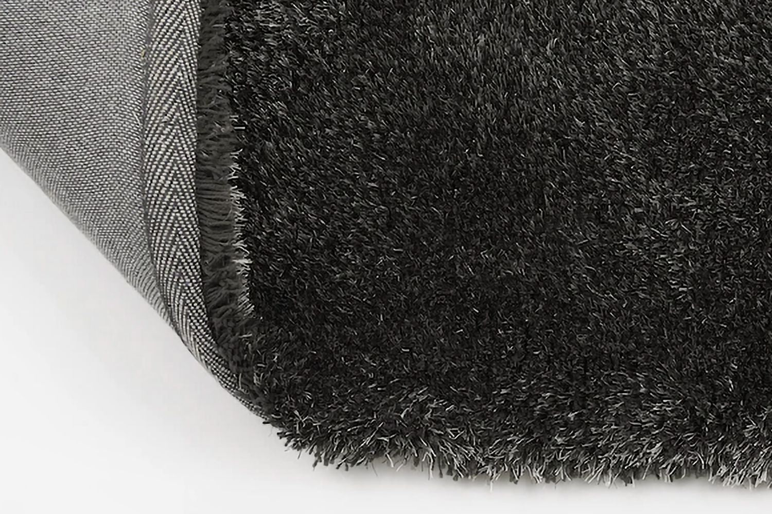 Dekowe Sensit Hochflorteppich Dunkelgrau mix