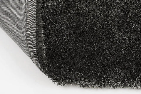 Dekowe Sensit Hochflorteppich Dunkelgrau mix