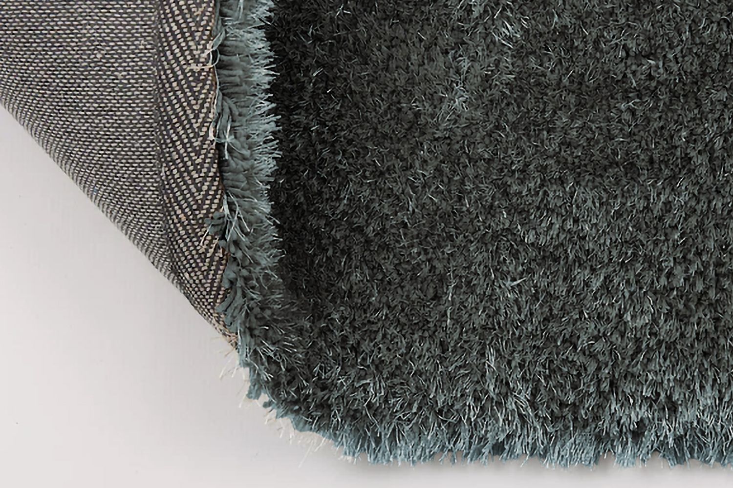 Dekowe Sensit Hochflorteppich grau/blau mix