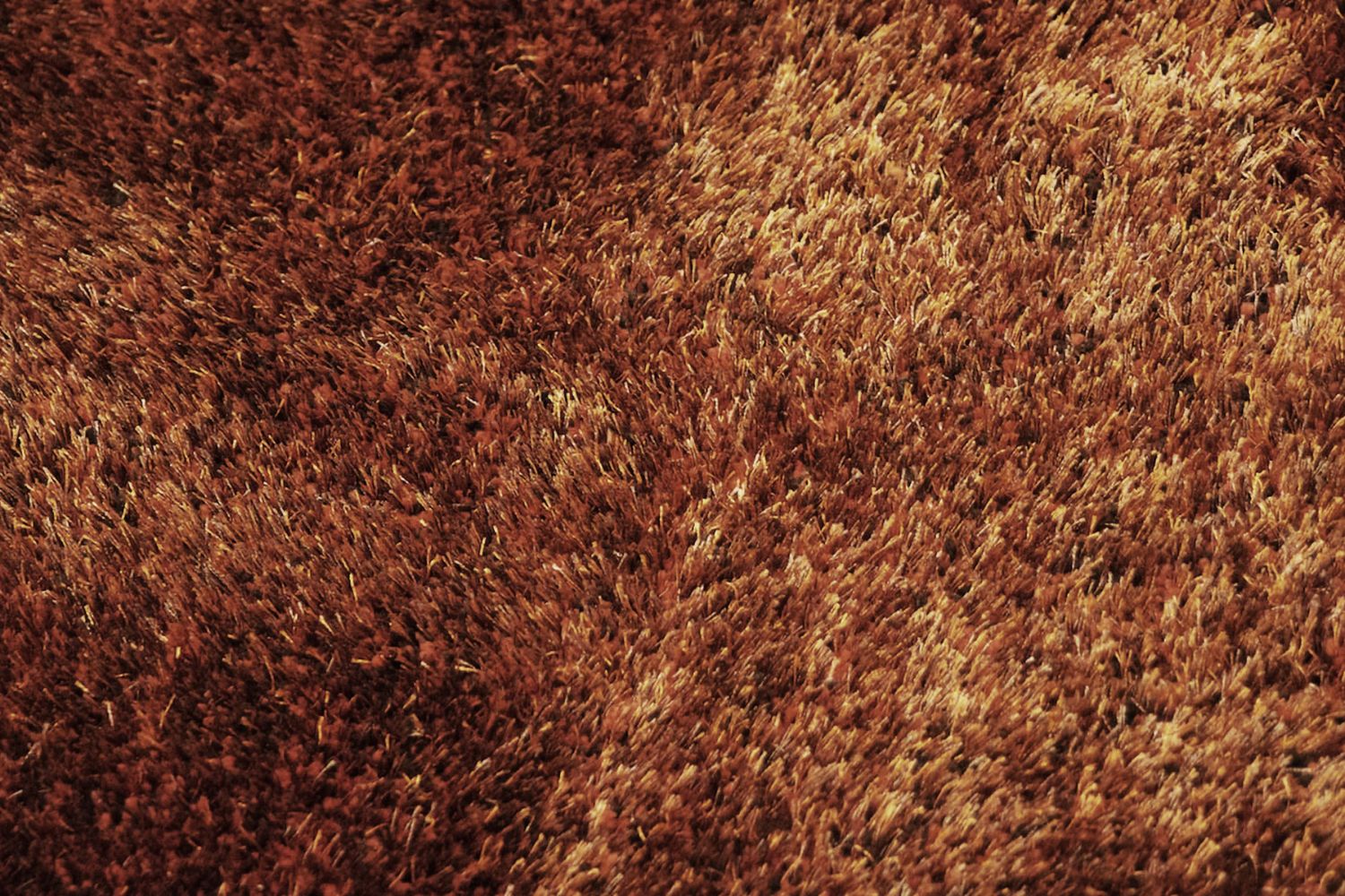 Dekowe Sensit Hochflorteppich orange