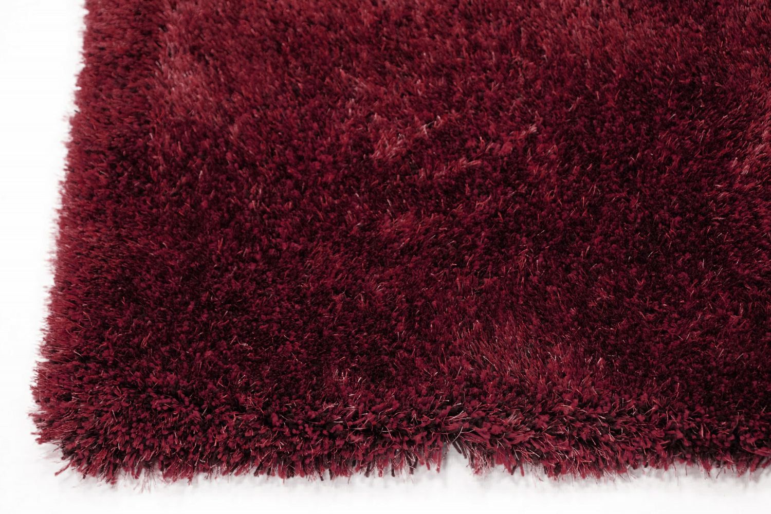 Dekowe Sensit Hochflorteppich rot