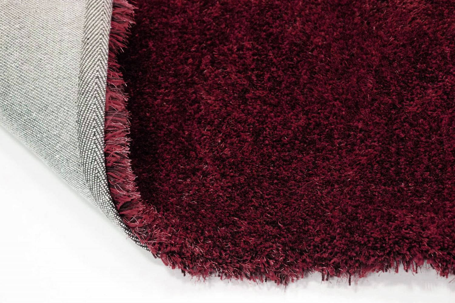 Dekowe Sensit Hochflorteppich rot