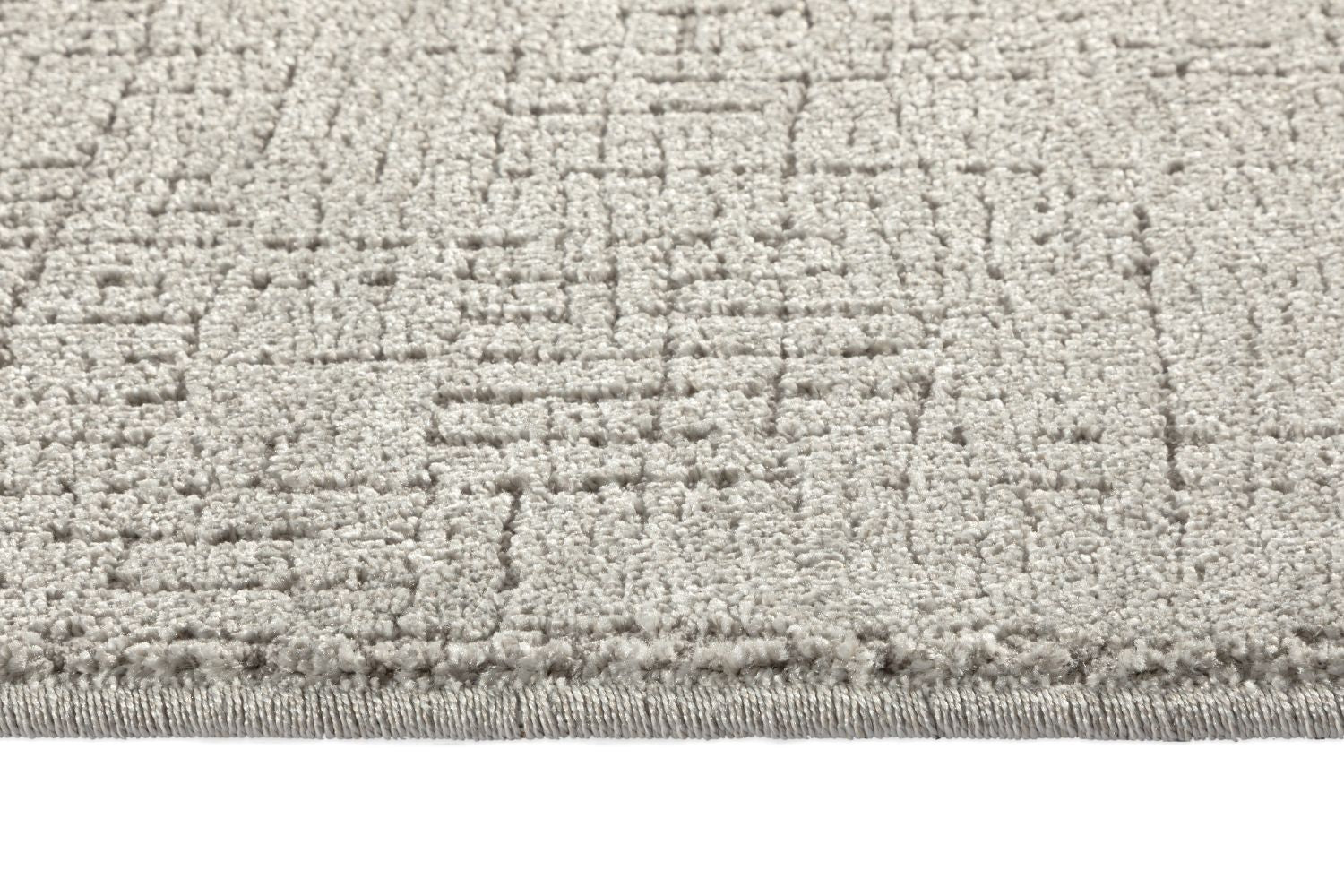 Dekowe Tredito Teppich silber