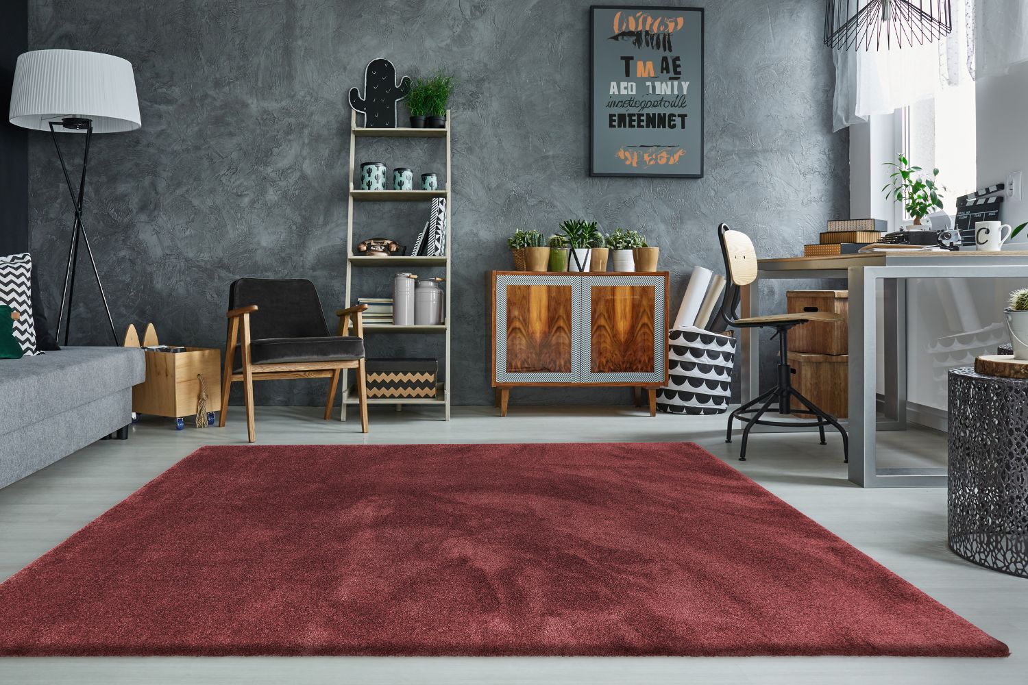 Dekowe Urbana Premium Teppich rot