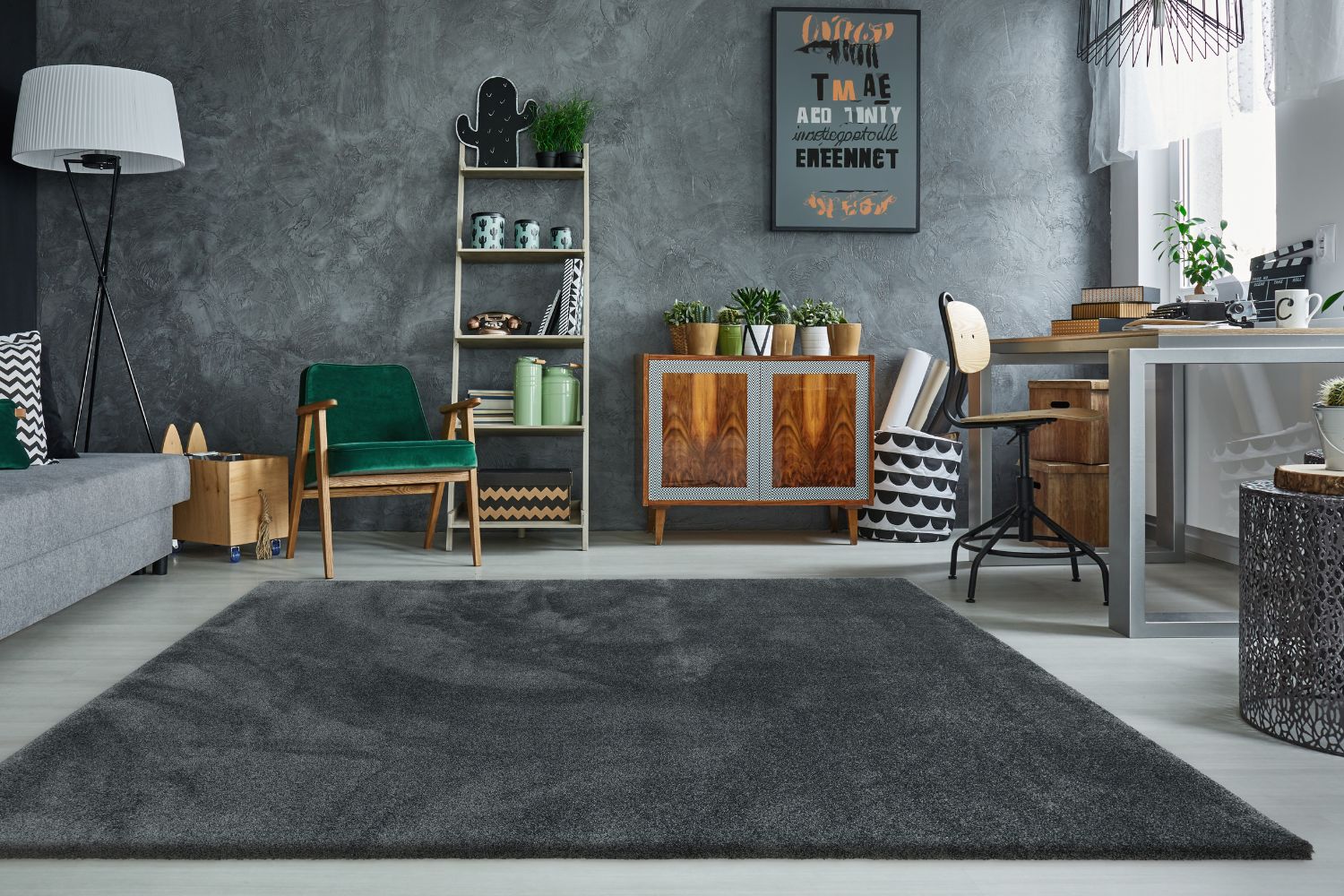 Dekowe Urbana Premium Teppich schiefer