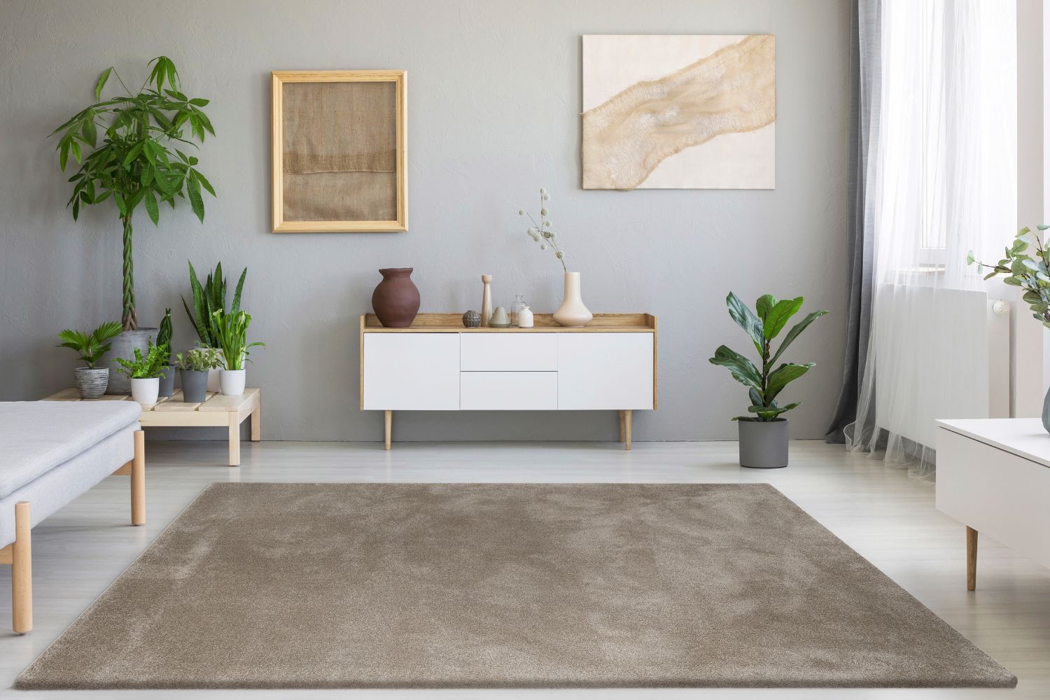 Dekowe Urbana Premium Teppich taupe