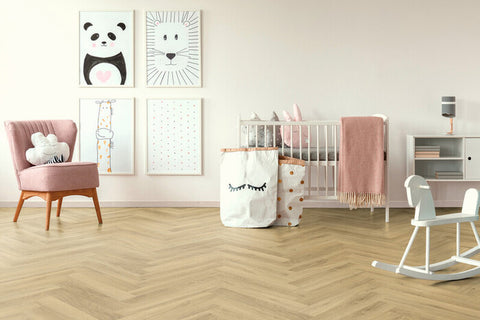 Objectflor Klick-Vinyl Expona Living Herringbone Clic Dew Oak 8155