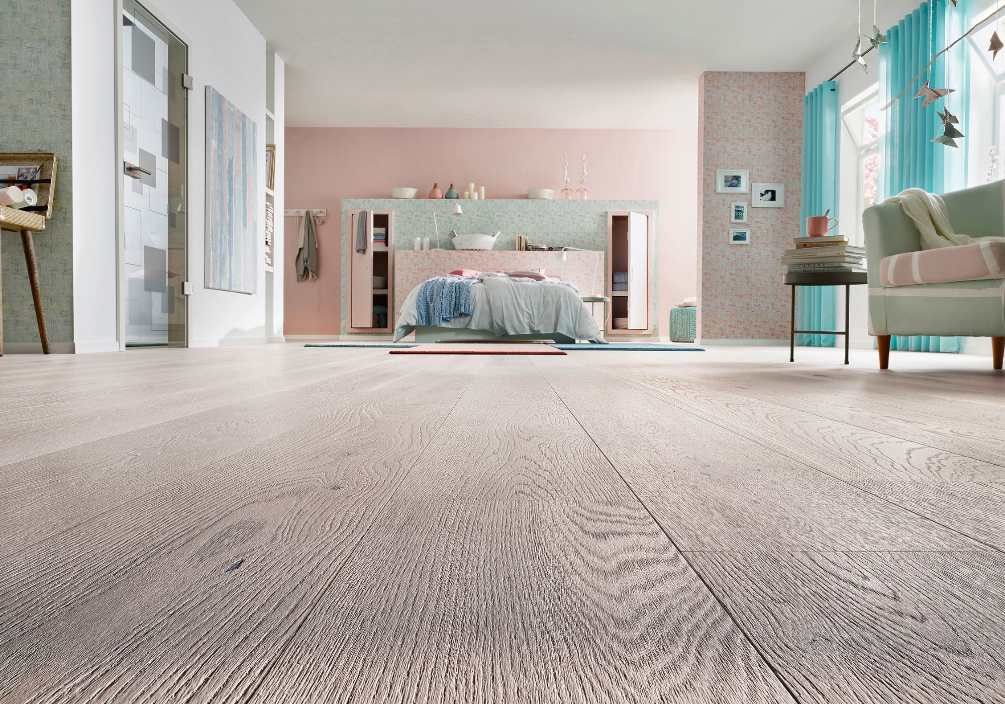 Joka CALGARY 535 LD / DS 3.5 mm Fertigparkett 3-S mit PRO-Con.-System 5G E5014 Eiche creme VILLA ÖL