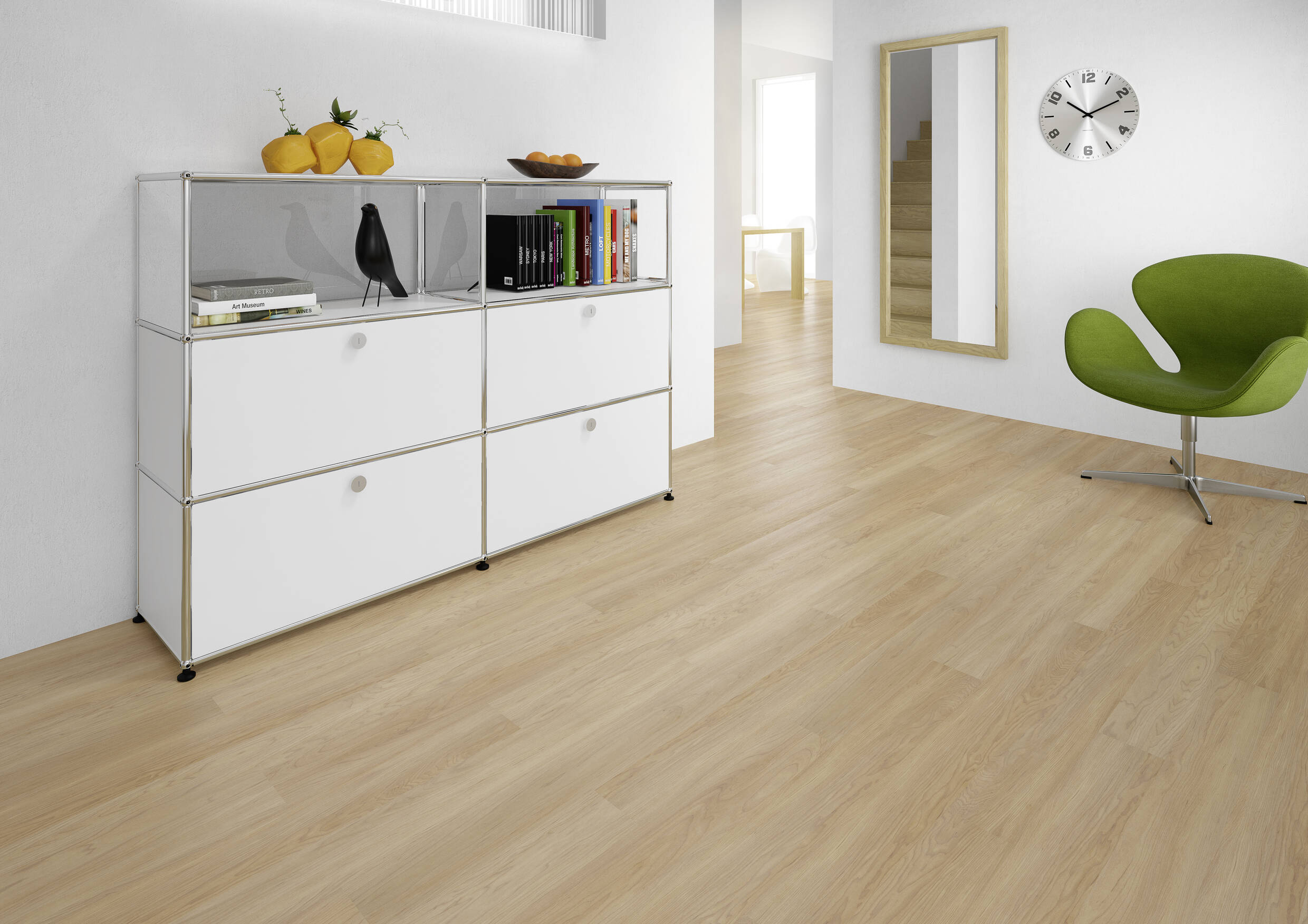 Joka Klebe-Vinyl Classic Designböden 340 2,0mm/NS 0.4mm Dryback 2819 Creamy Maple