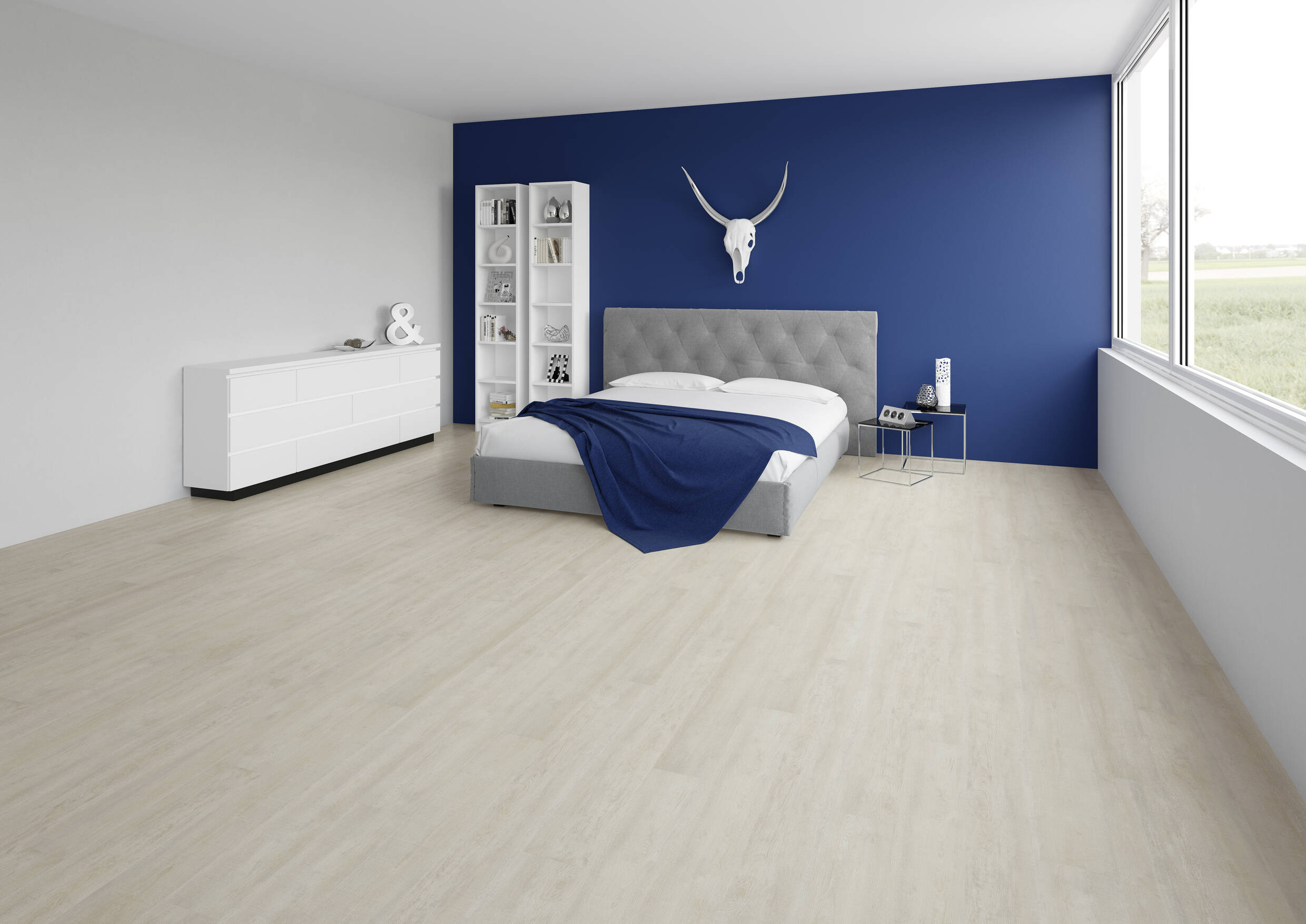 Joka Klebe-Vinyl Classic Designböden 340 2,0mm/NS 0.4mm Dryback 2827 Sky Oak