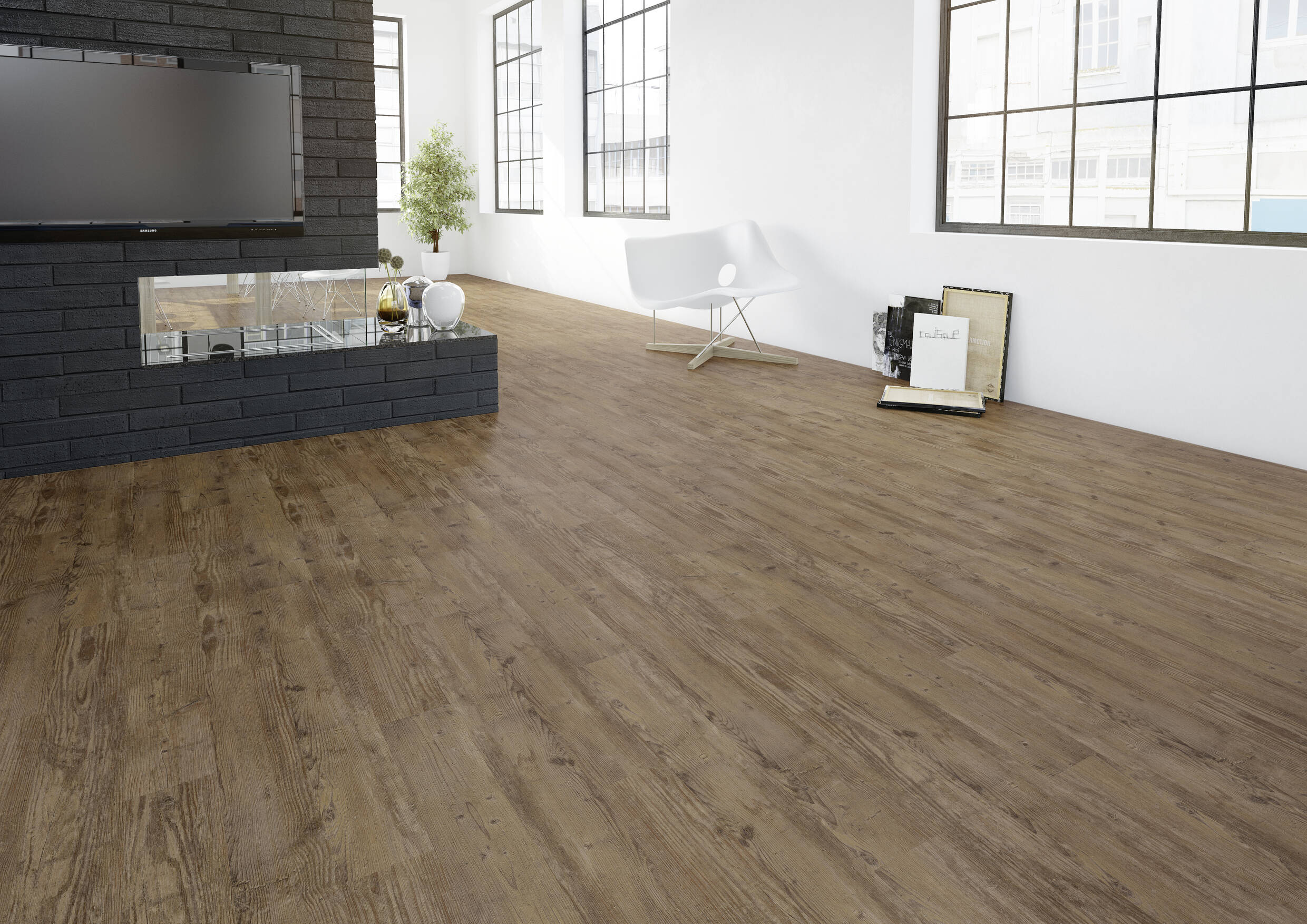 Joka Klebe-Vinyl Classic Designböden 340  2,0mm/NS 0.4mm Dryback 2837 Bourbon Spr.