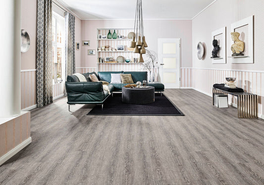Joka Klebe-Vinyl Classic Designböden 340  2,0mm/NS 0.4mm Dryback 2840 Old Grey Oak