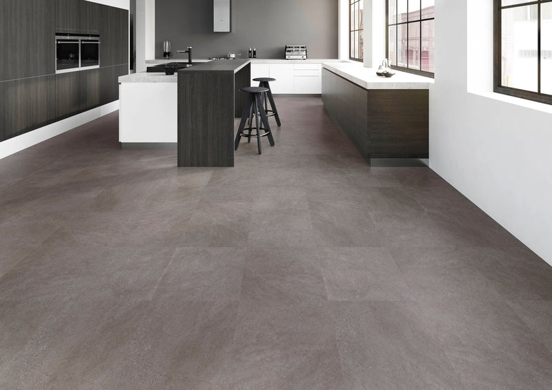 Joka Klebe-Vinyl Classic Designböden 340 2,0mm/NS 0.4mm Dryback 2845 Dark Concrete