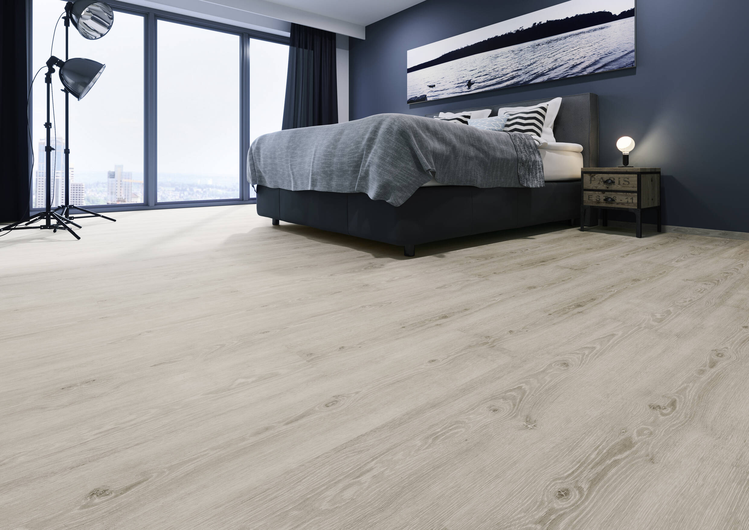 Joka Klebe-Vinyl DESIGN 555 2,5mm/NS 0,55mm Dryback 5303 Perfect Grey Oak