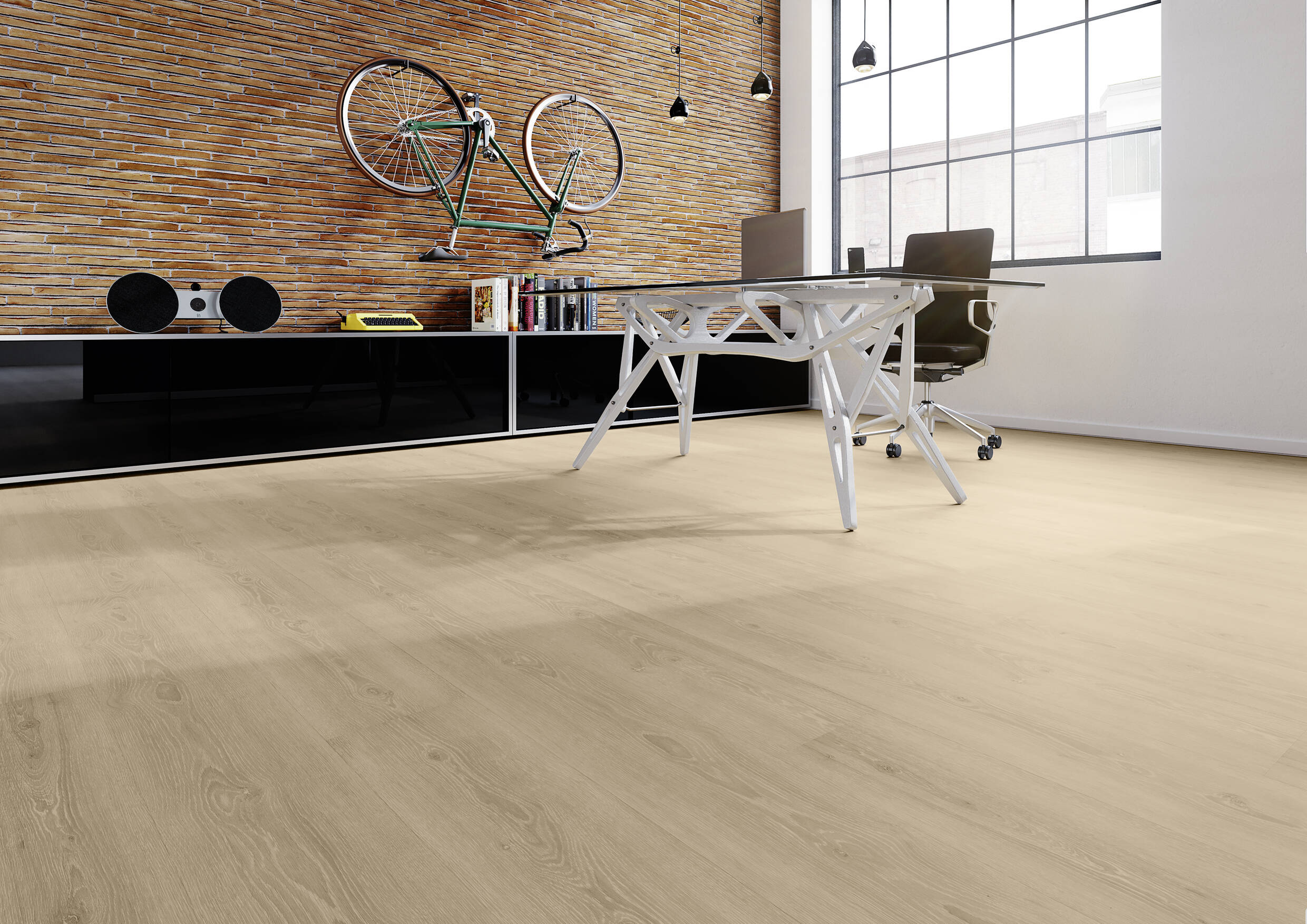 Joka Klebe-Vinyl DESIGN 555 2,5mm/NS 0,55mm Dryback 5305 Perfect Beige Oak