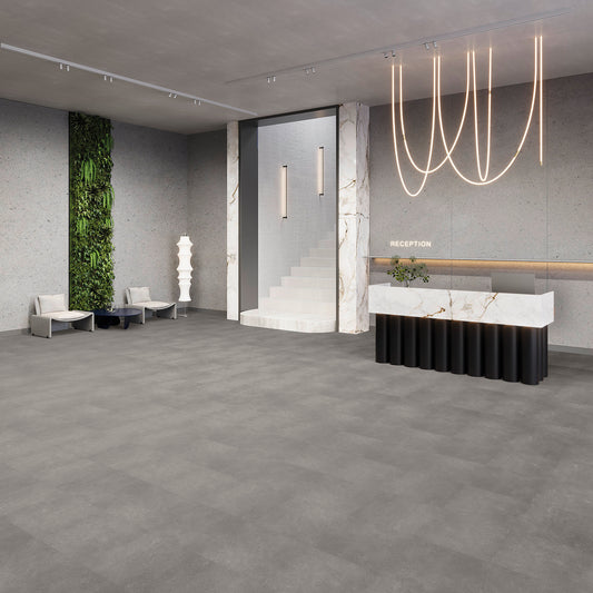 Joka Klebe-Vinyl DESIGN 555 2,5mm/NS 0,55mm Dryback 5317 Dark Concrete
