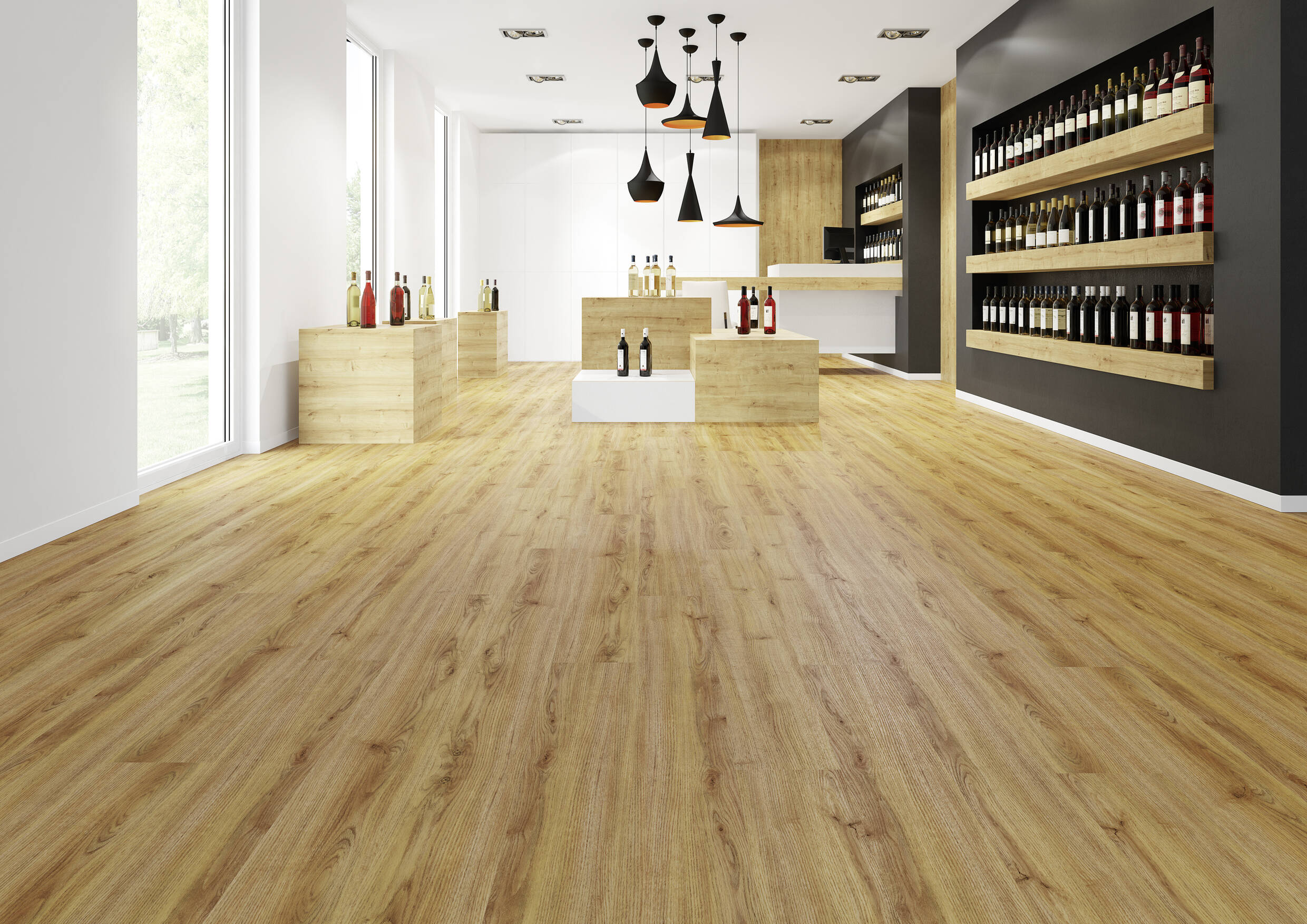 Joka Klebe-Vinyl DESIGN 555 2,5mm/NS 0,55mm Dryback 5412 Cozy Oak