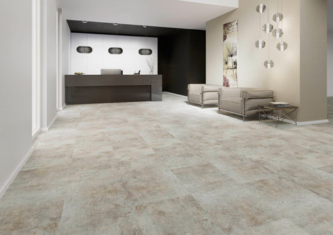 Joka Klebe-Vinyl DESIGN 555 2,5mm/NS 0,55mm Dryback 5602 battered garage floor