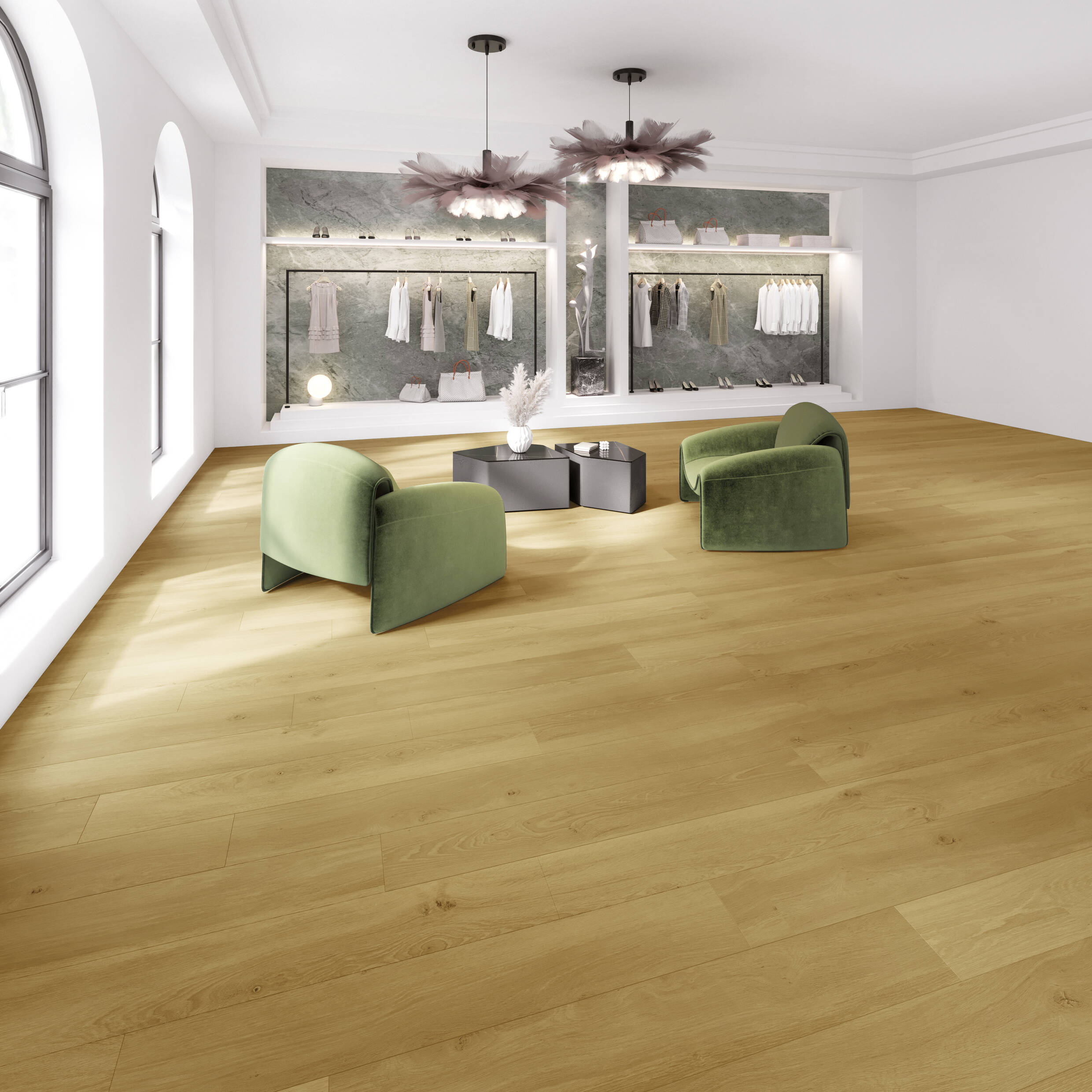 Joka Klebe-Vinyl DESIGN 555 Wooden Styles 2,5mm/NS 0,55mm Dryback 5705 Oak Natural EIR