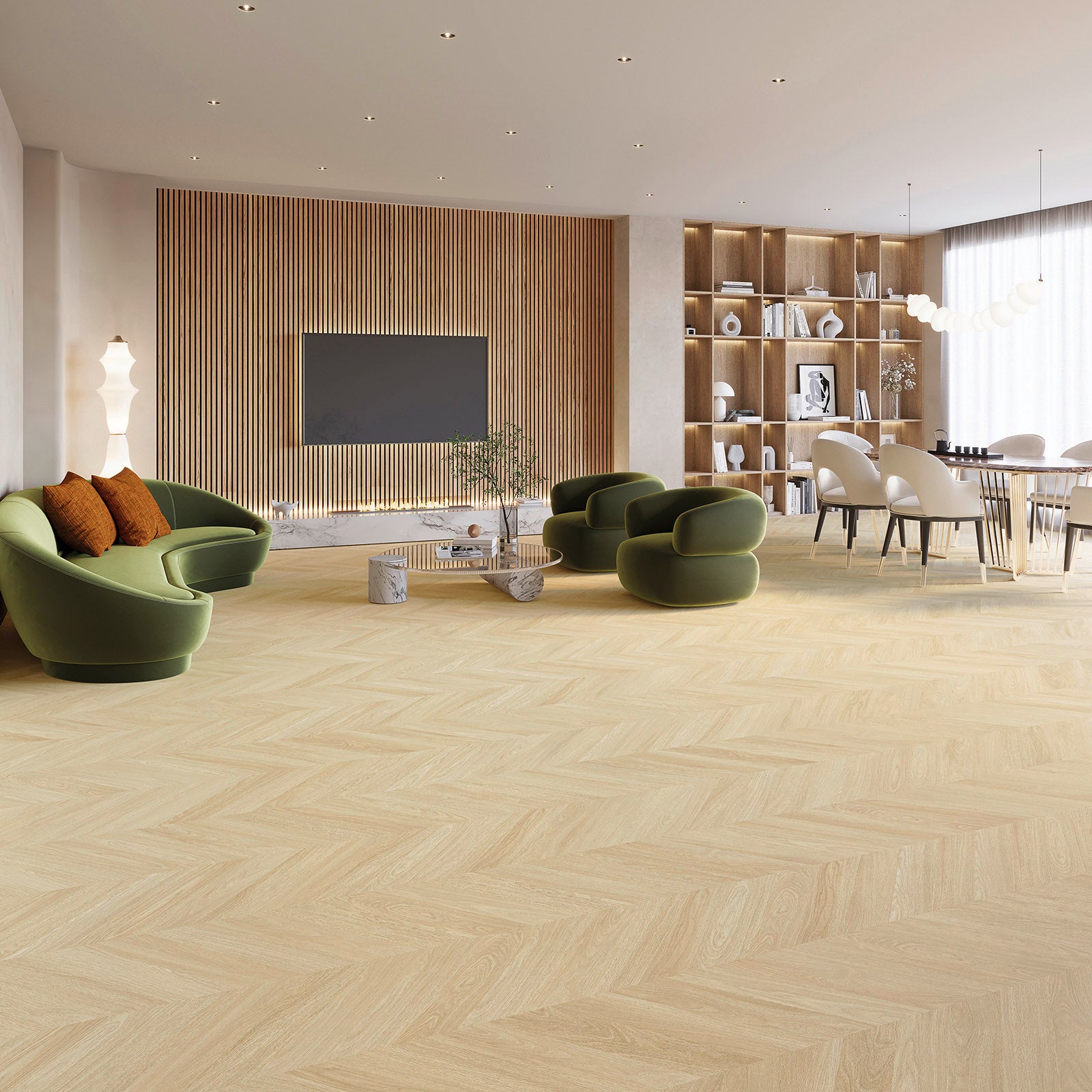 Joka Klebe-Vinyl Design 555 Evolut 2,5/0,55mm Chevron 5801 Almond Oak EIR 52,26x9,24