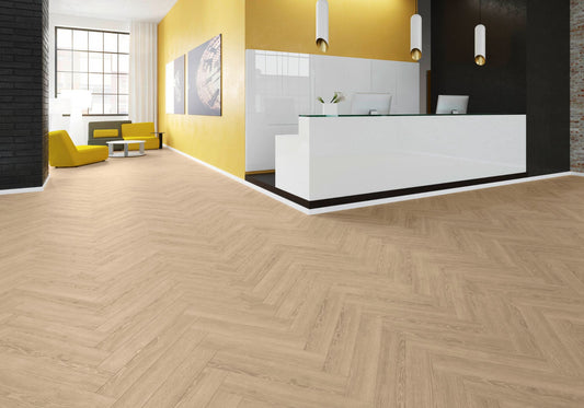 Joka Klebe-Vinyl Designböden 555 Cycle 2,5 NS 0,55mm Dryback 5384 Perfect Beige Oak