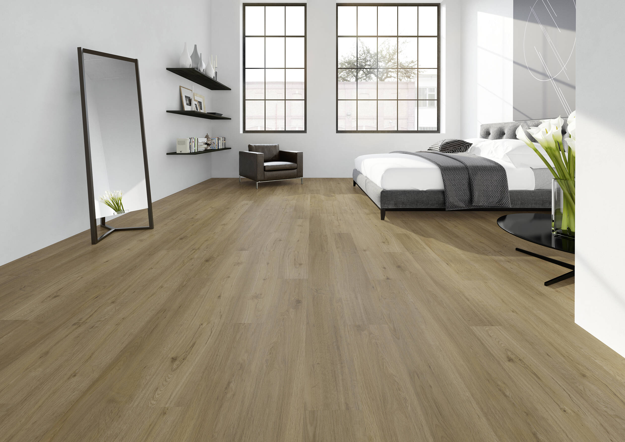 Joka Klick-Vinyl Classic Designböden 340 HDF KORK 9,6mm/32er 4233 Waxed Oak