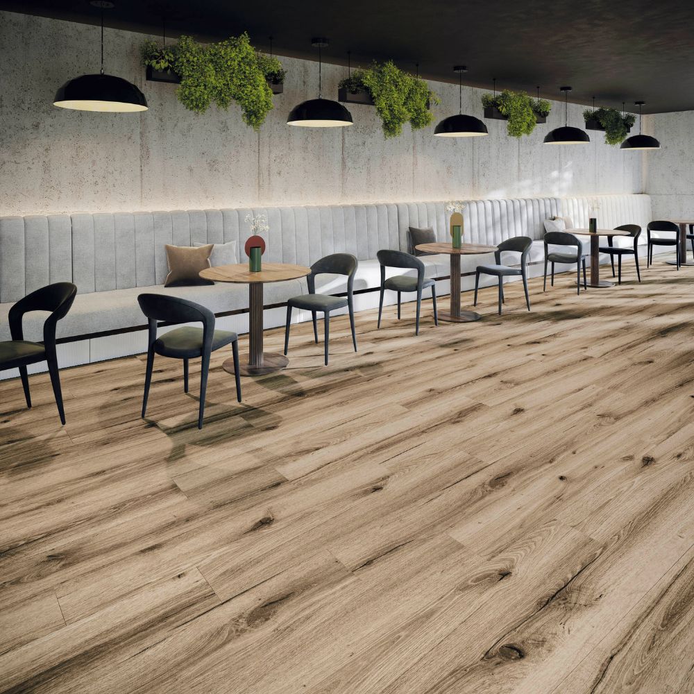 Joka Klick-Vinyl DESIGN 555 Wooden Styles Click 7,0mm/NS 0.55mm m. IXPE 708X OakRusticEIR