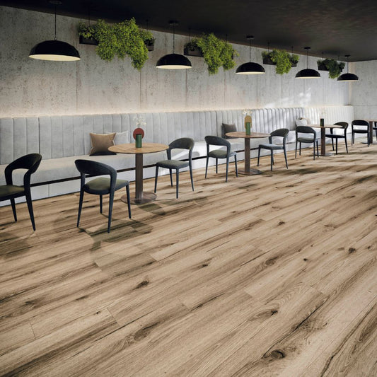 Joka Klick-Vinyl DESIGN 555 Wooden Styles Click 7,0mm/NS 0.55mm m. IXPE 708X OakRusticEIR