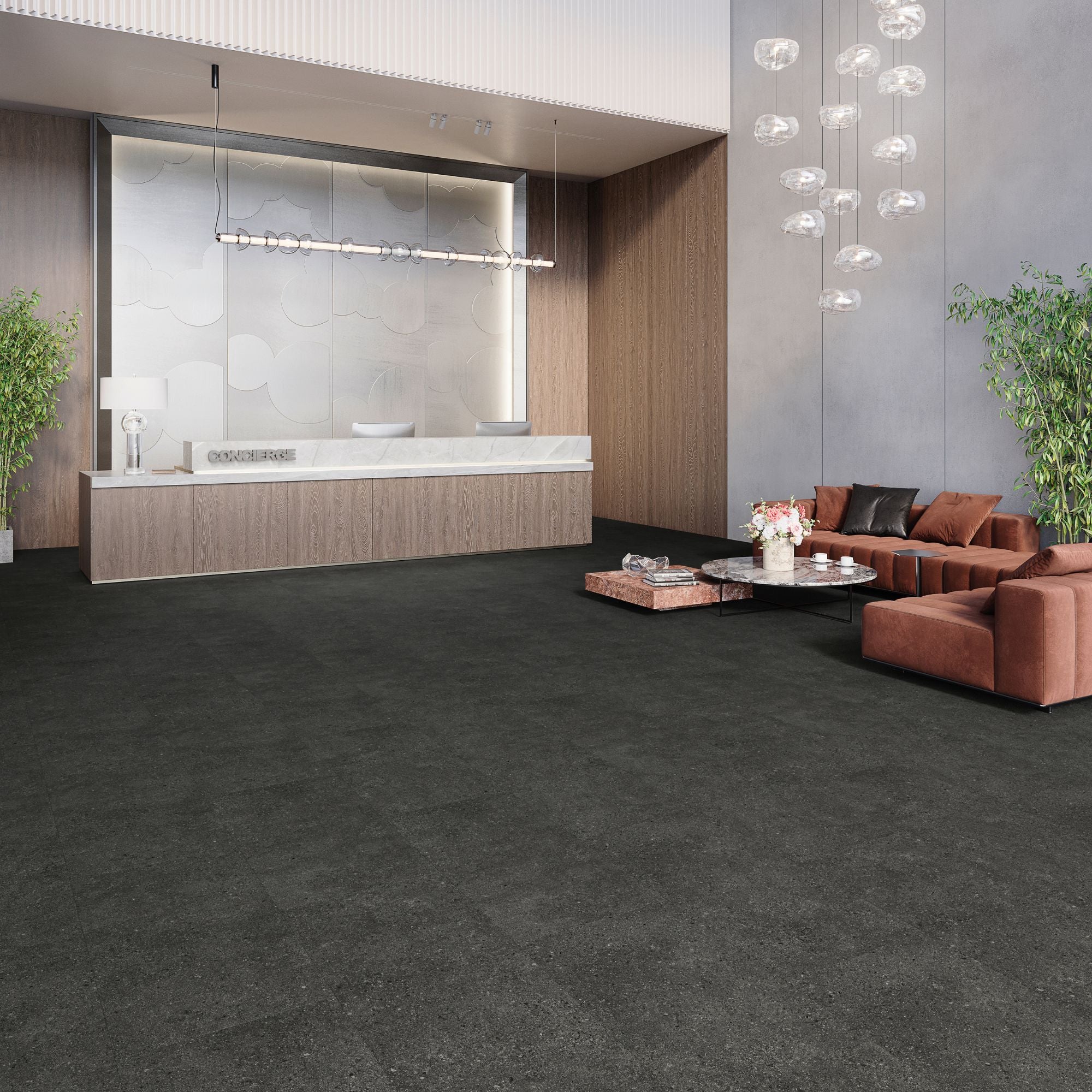 Joka Klick-Vinyl Design 555 Evolut 6,0/0,55mm 920 Black Terrazzo