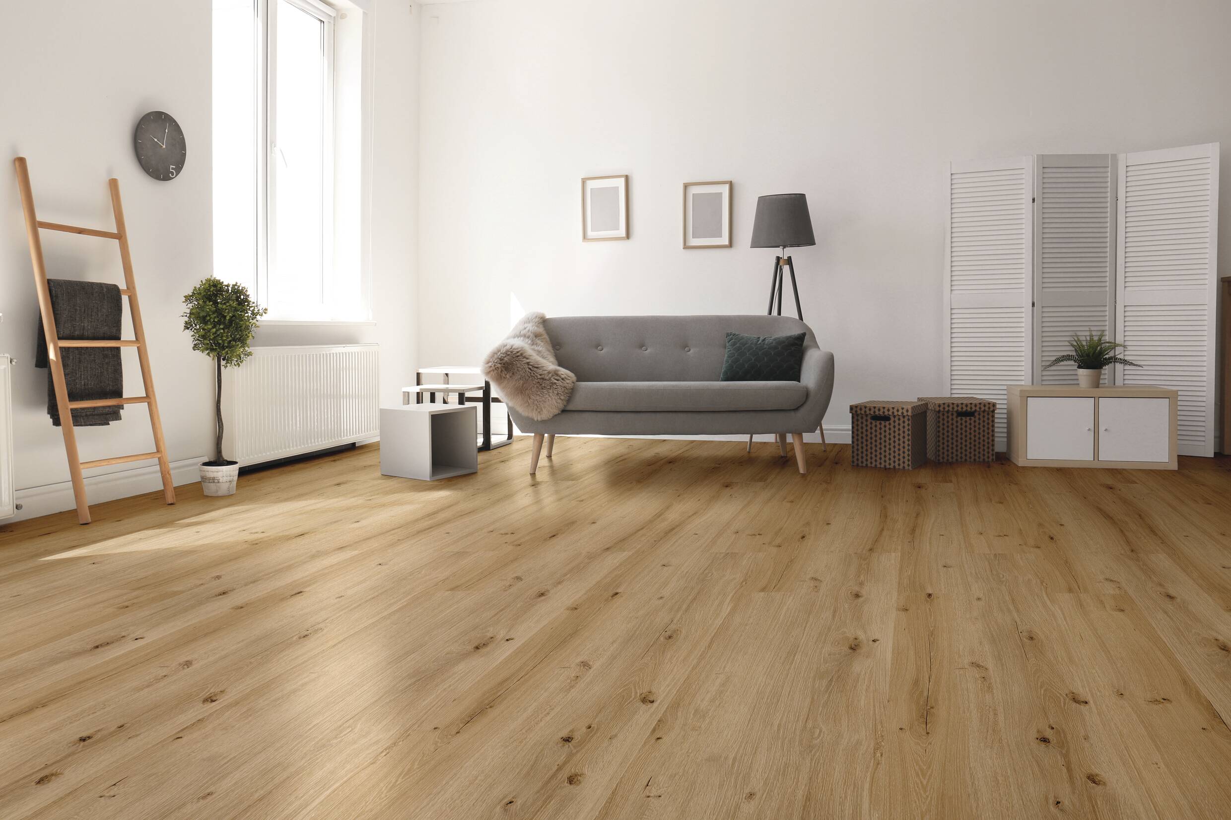 Joka Klick-Vinyl Designböden 255 Hydro Wood 10mm Click 2502 Royal Oak brown