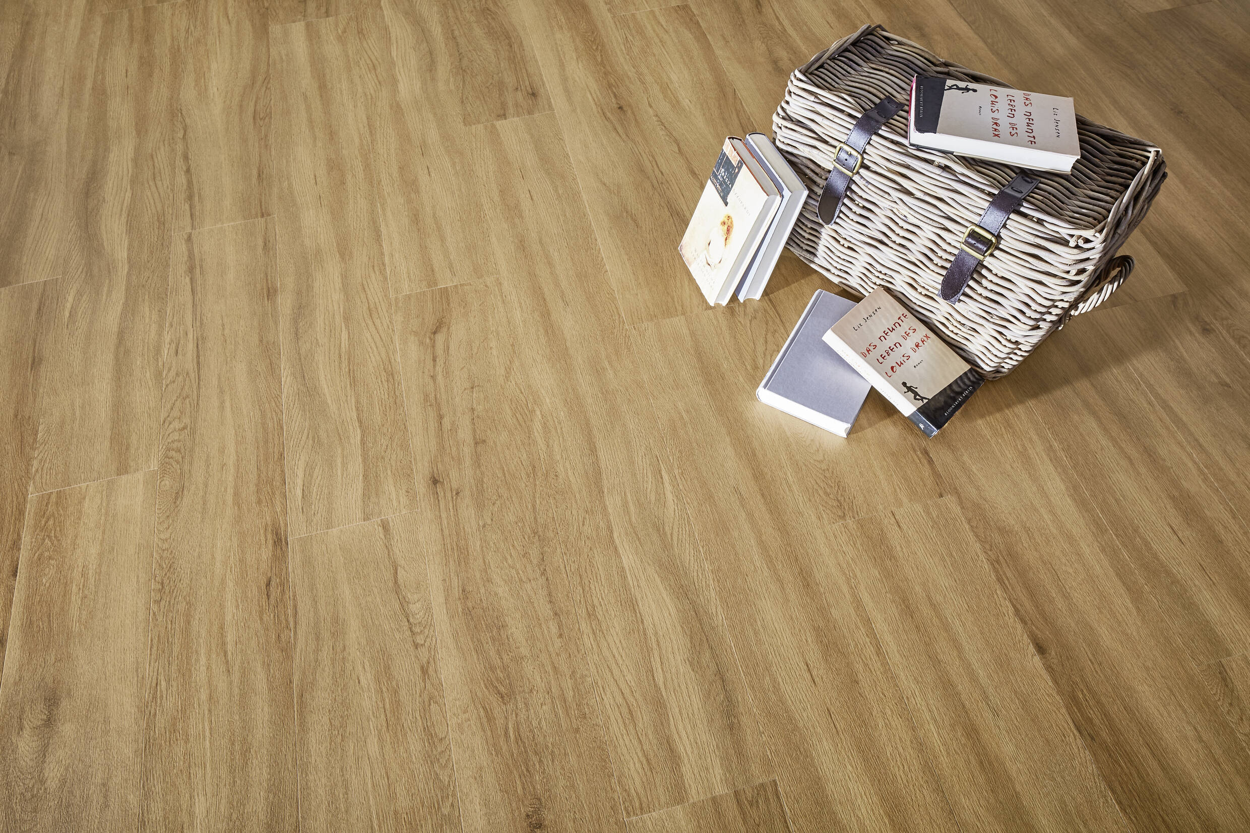 Joka Klick-Vinyl Designböden 340 Rigid Board m. IXPE DESIGN 340 Click+ 5,0mm/NS 0.4mm 812X Pure Oak