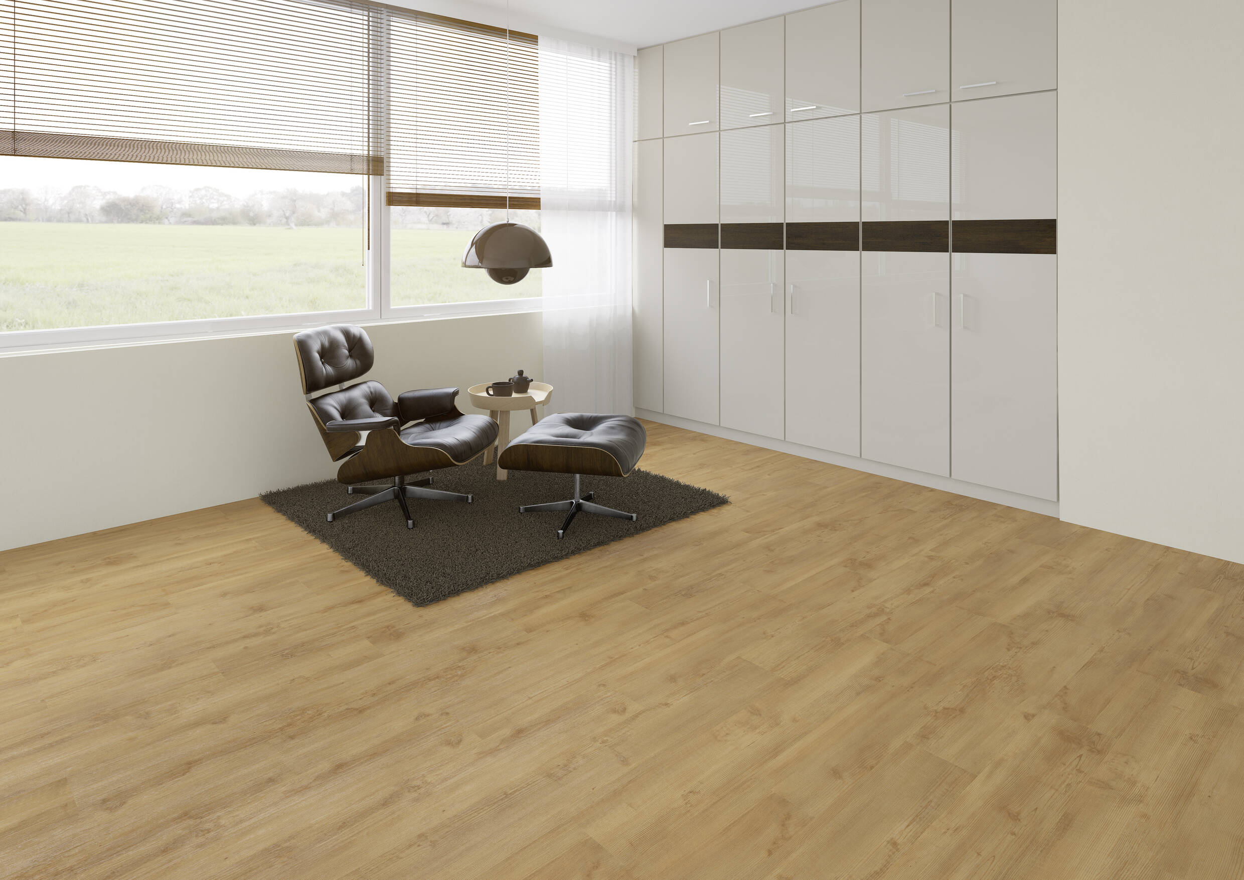 Joka Klick-Vinyl Designböden 340 Rigid Board m. IXPE DESIGN 340 Click+ 5,0mm/NS 0.4mm 855X Golden Pine
