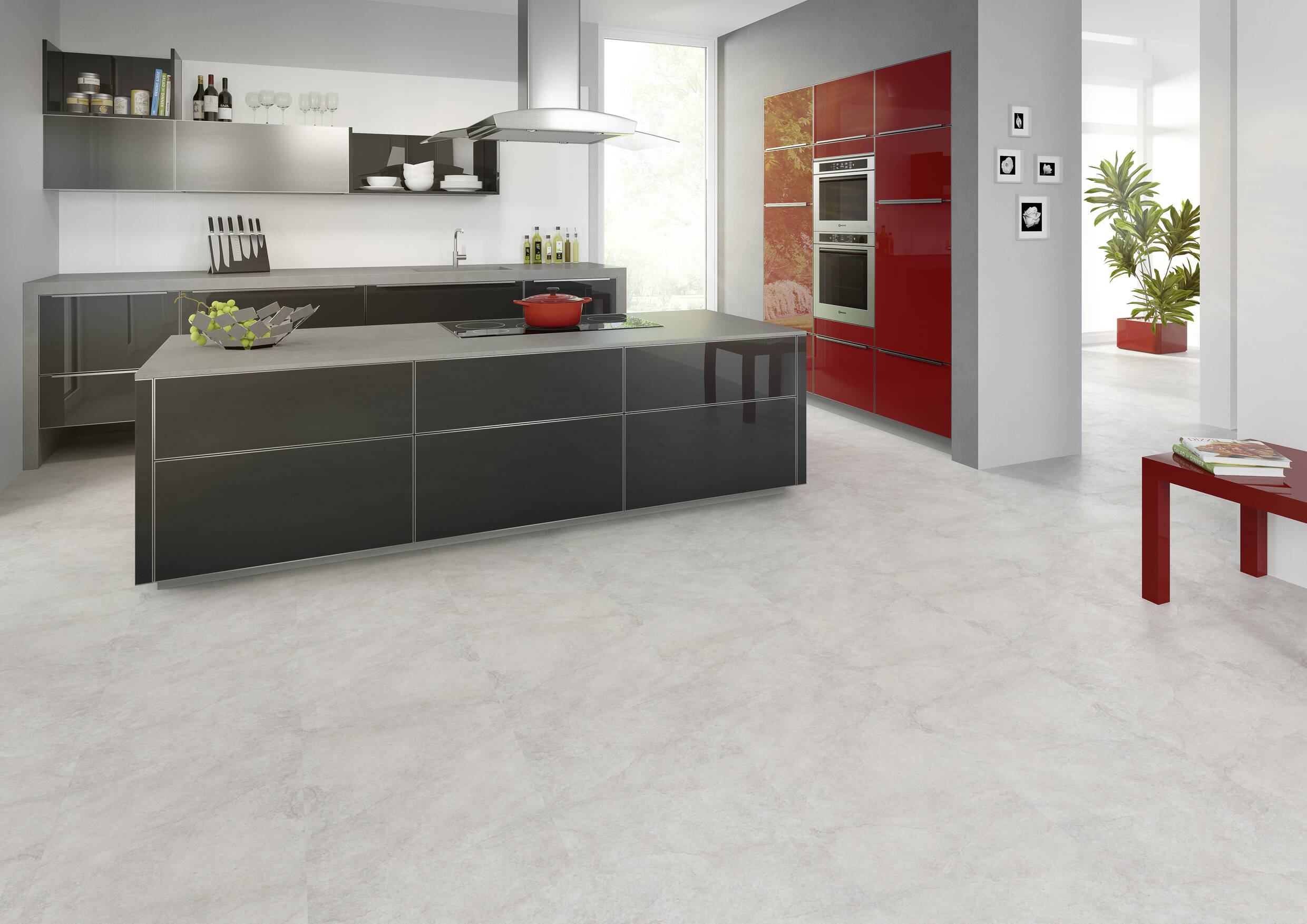 Joka Klick-Vinyl Designböden 340 Rigid Board m. IXPE DESIGN 340 Click+ 5,0mm/NS 0.4mm 867X Li.Wash.Sto.